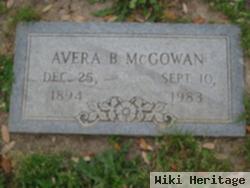 Avera Bessie Garrett Mcgowan