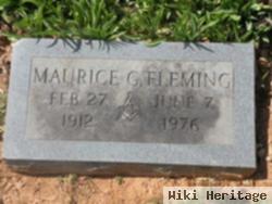 Maurice G Fleming