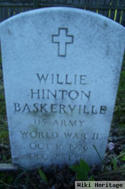 Willie Hinton Baskerville