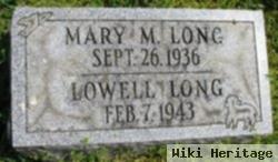 Mary M Long