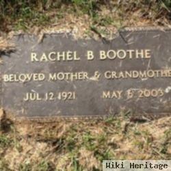 Rachel B Boothe