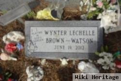 Wynter Lechelle Brown-Watson