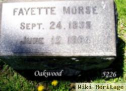 Fayette Morse