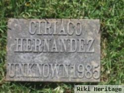 Ciriaco Hernandez