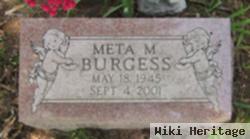 Meta M Burgess