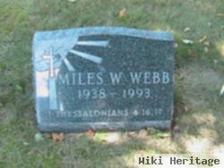 Miles W Webb