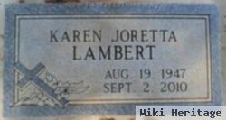 Karen Joretta Purser Lambert