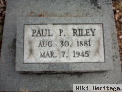 Paul P Riley