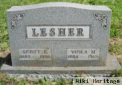 Viola M Lesher