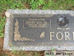 Henry Ben Ford, Sr