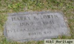 Pvt Harry K. Lowen