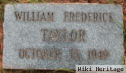 William Frederick Taylor