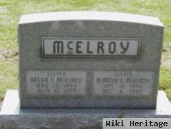 Bessie E Mcelroy