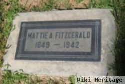 Mattie A Fitzgerald