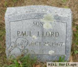 Paul J Lord