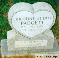 Christine Judith "chrissy" Padgett