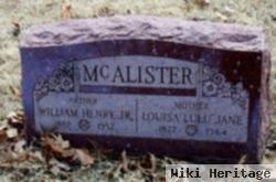 William Henry Mcalister, Jr