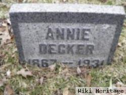 Annie Decker