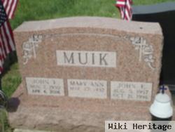 John E. Muik, Sr