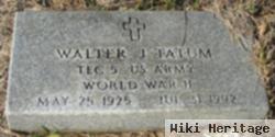 Walter J. Tatum