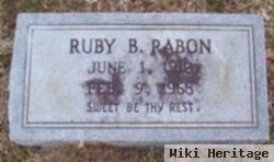 Ruby B. Rabon