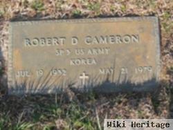 Robert D Cameron