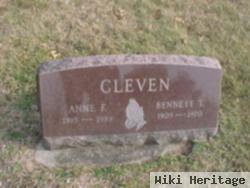 Anne F. Buckles Cleven