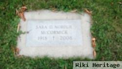 Sara Dorothy Nordlie Mccormick