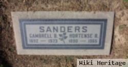 Gambrell B Sanders