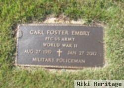 Carl Foster Embry