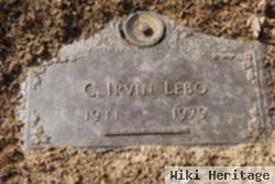 C Irvin Lebo