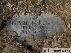 Bessie M. Bishop Ruble