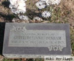 Gertrude Janie Schanpel Denham