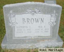 Kathryn I. Joseph Brown