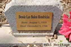 Dessie Lee Bolen Hendricks