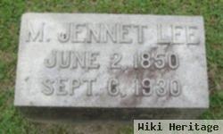 Mary Jennet Jones Lee