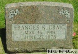 Frances K. Craig