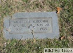 Willette F Slocombe