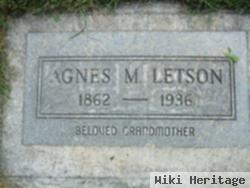 Agnes M. Letson