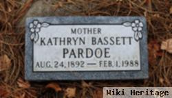 Kathryn Bassett Pardoe