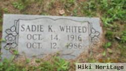 Sadie K. Whited