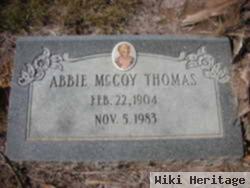 Abigail Frances "abbie" Mccoy Thomas