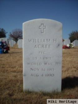 William H Acree