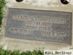 Harold R Gustafson