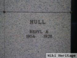 Beryl A Hull