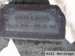 Sarah L Willis