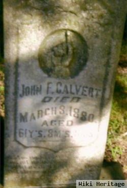 John F. Calvert