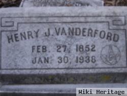 Henry J Vanderford