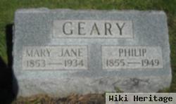 Mary Jane Nichol Geary