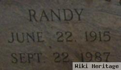 Randolph Morgan "randy" Railsback